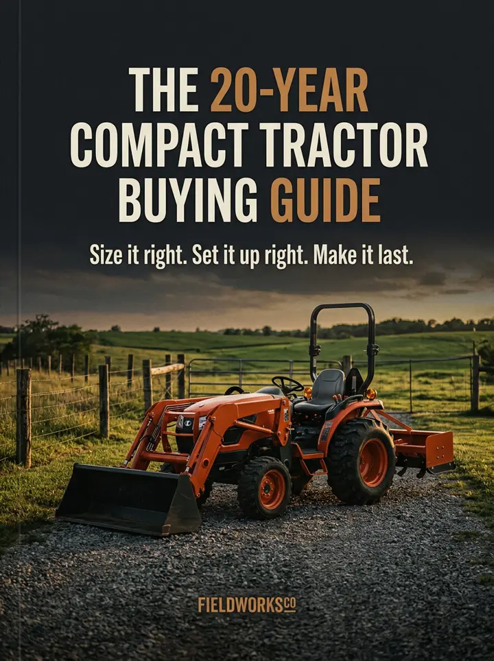 The 20-Year Compact Tractor Buying Guide cover